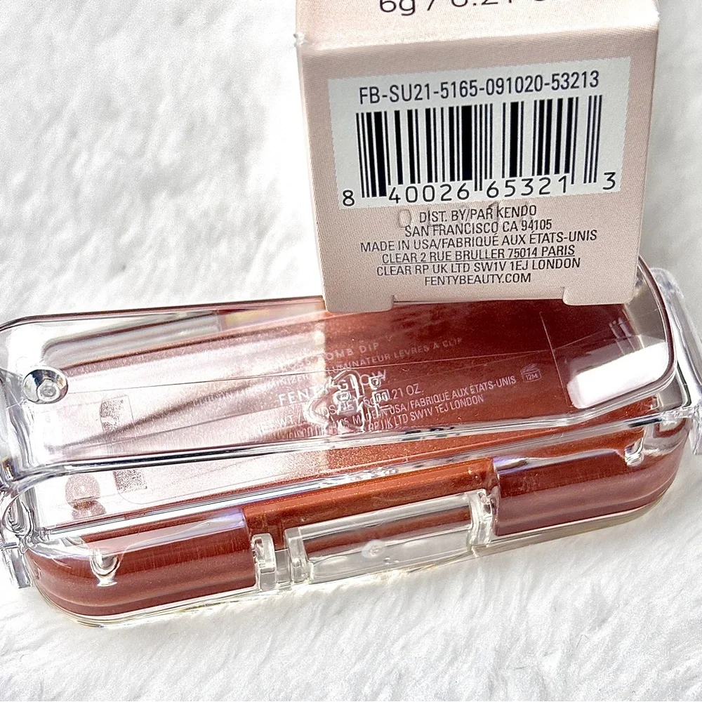 Fenty Beauty Gloss Bomb Dip Clip-On Lip Luminizer in Fenty Glow New